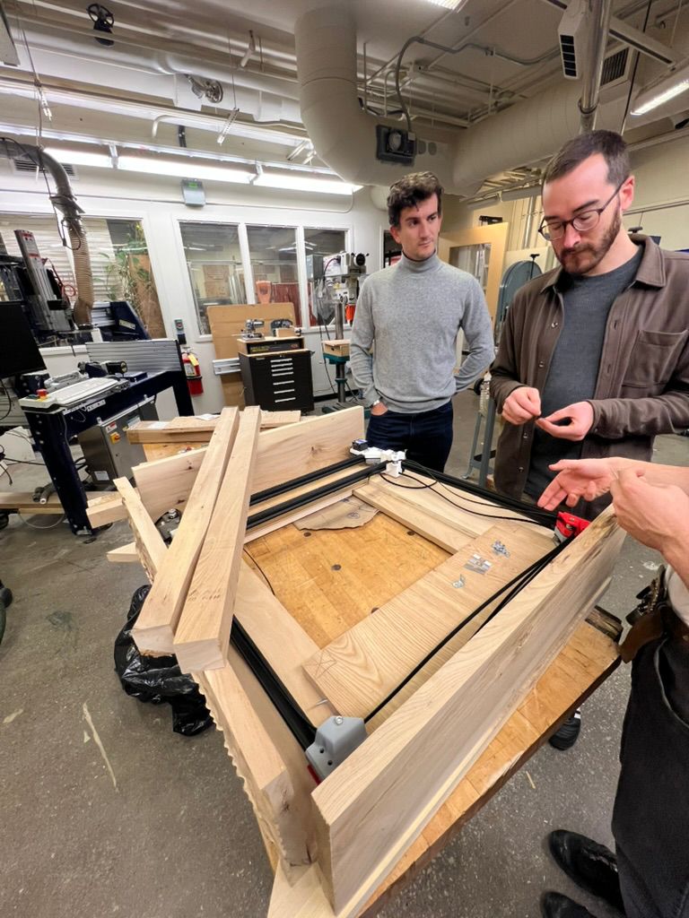 looking at all the parts to work with